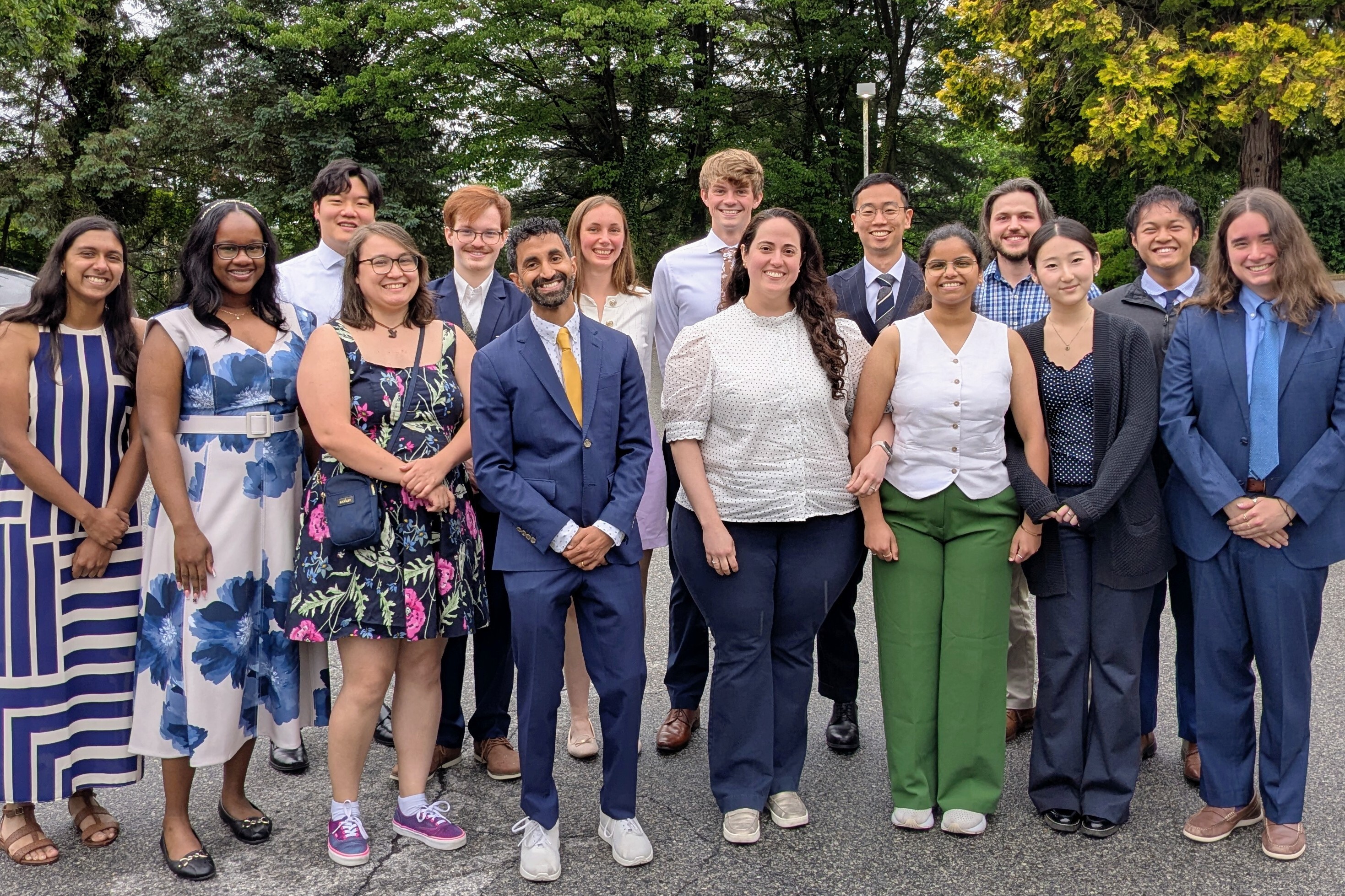 Aditya Kunjapur Lab Banquet as Postdoc